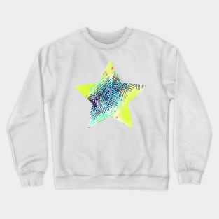 Star Abstract 2 Crewneck Sweatshirt